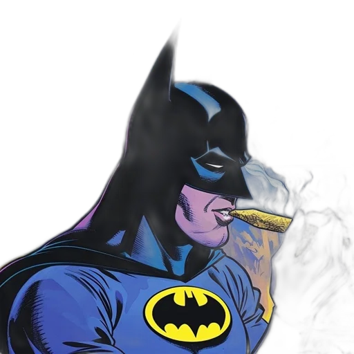 mask, comic book art, concept art, cartoon, photorealistic, batman, relaxed, pose transparent PNG cut-out