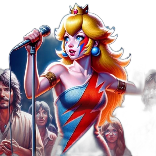 crown, comic book art, concept art, fantasy art, cartoon, animated, female, figure transparent PNG cut-out