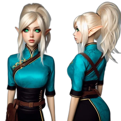 staff, concept art, fantasy art, 3d render, pixel art, green, dark, elfin transparent PNG cut-out