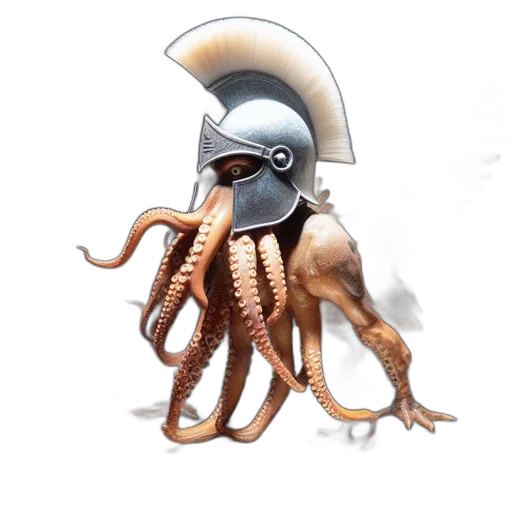 creature, animal, mask, hat, concept art, 3d render, fantasy art, watercolor transparent PNG cut-out