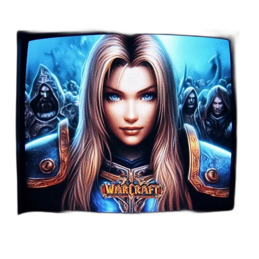 sword, face, fantasy art, concept art, photorealistic, comic book art, old, crt transparent PNG cut-out