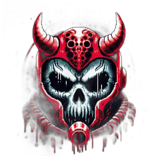 mask, face, pixel art, concept art transparent PNG cut-out