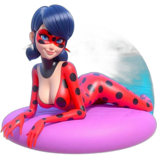 dress, 3d render, concept art, comic book art, cartoon, red, young, woman transparent PNG cut-out