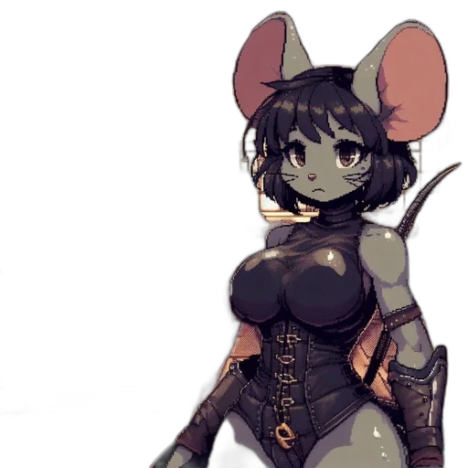 weapon, animal, staff, mask, concept art, fantasy art, pixel art, cyberpunk transparent PNG cut-out