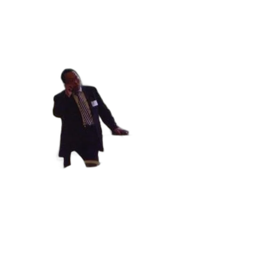 jacket, staff, robot, creature transparent PNG cut-out