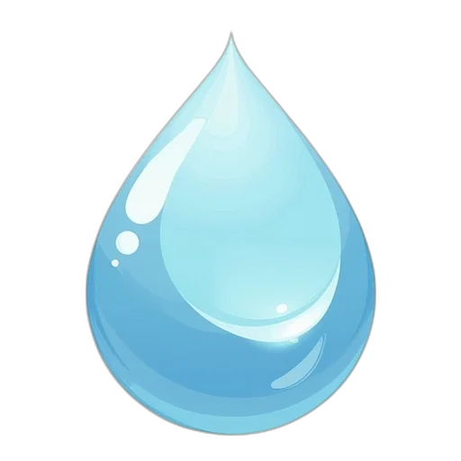bottle, photorealistic, pixel art, 3d render, concept art, blue, natural, water transparent PNG cut-out