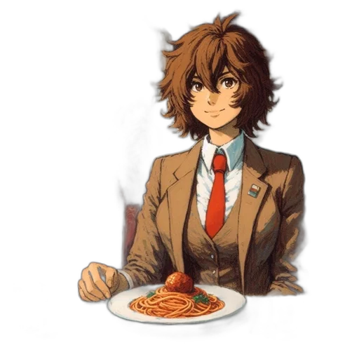 food, animal, jacket, face, pixel art, anime, cartoon, concept art transparent PNG cut-out