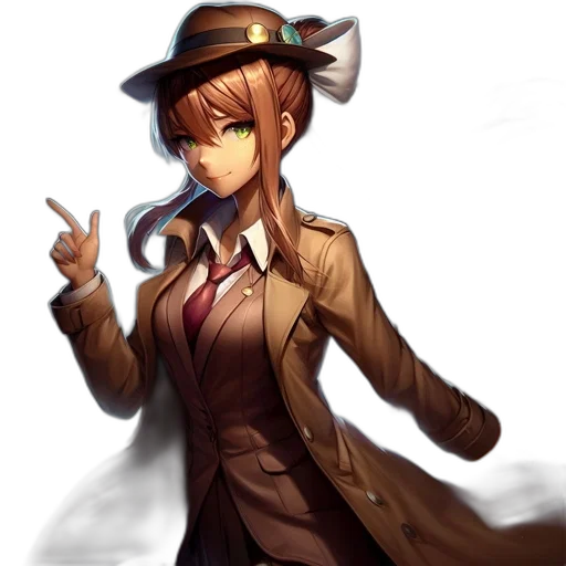 staff, hat, jacket, weapon, anime, pixel art, concept art, fantasy art transparent PNG cut-out