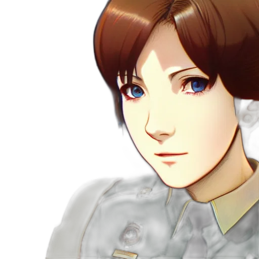 staff, face, robot, photorealistic transparent PNG cut-out