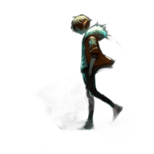 staff, robot, creature, mask, concept art, fantasy art, 3d render, pixel art transparent PNG cut-out