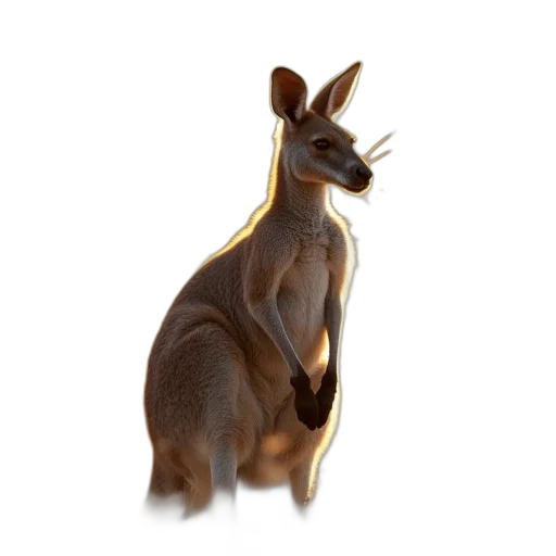 animal, creature, staff, crown, 3d render, photorealistic, concept art, adult transparent PNG cut-out