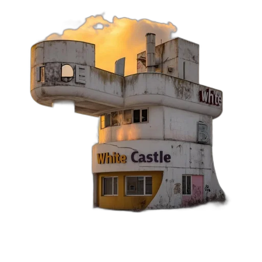 building, robot, crown, furniture, 3d render, concept art, cyberpunk, pixel art transparent PNG cut-out