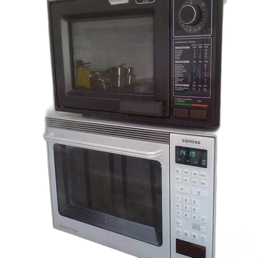 furniture, weapon, robot, food, 3d render, vaporwave, white, microwave transparent PNG cut-out