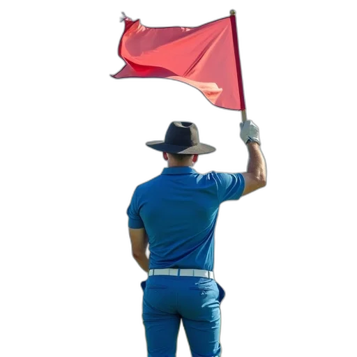 staff, hat, man, blue transparent PNG cut-out