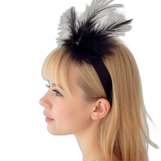 hat, crown, hair, staff transparent PNG cut-out