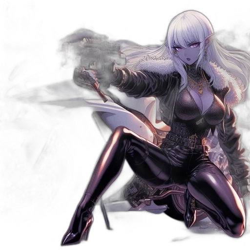 dragon, sword, weapon, dress, fantasy art, concept art, watercolor, comic book art transparent PNG cut-out