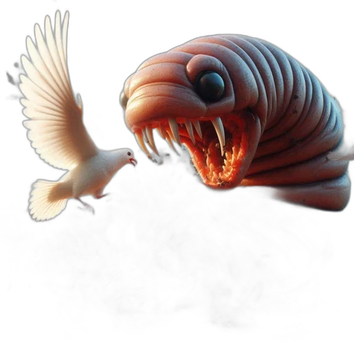creature, animal, weapon, dragon, concept art, 3d render, photorealistic, fantasy art transparent PNG cut-out