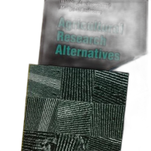 3d render, agricultural, research, alternatives, book, cover, yellow, background transparent PNG cut-out