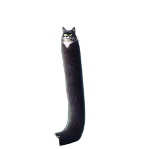 staff, animal, weapon, creature, 3d render, concept art, photorealistic, stoic transparent PNG cut-out