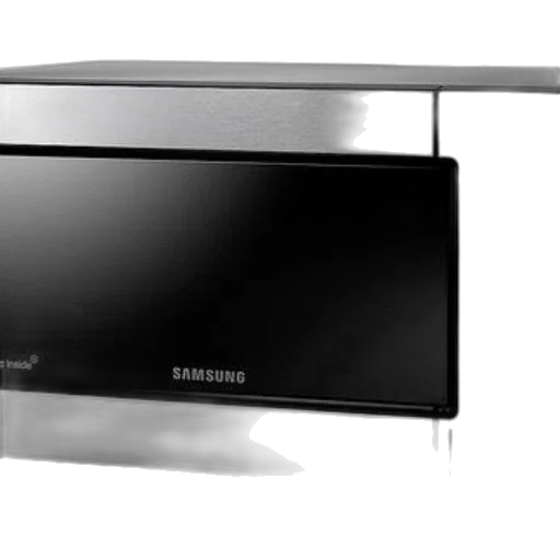 furniture, weapon, 3d render, sleek, samsung, microwave, oven, digital transparent PNG cut-out