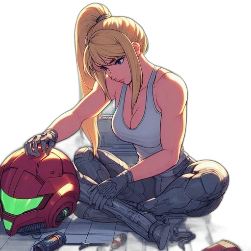 weapon, robot, food, mask, anime, concept art, comic book art, cyberpunk transparent PNG cut-out