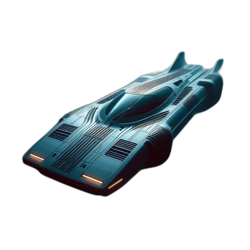 car, weapon, 3d render, concept art, sleek, futuristic, underwater, exploration transparent PNG cut-out