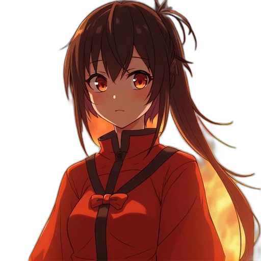 staff, jacket, face, dress, anime, pixel art, concept art, cartoon transparent PNG cut-out