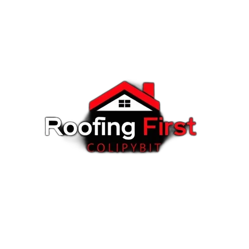 second, image, shows, same, stylized, logo, roofing, first transparent PNG cut-out