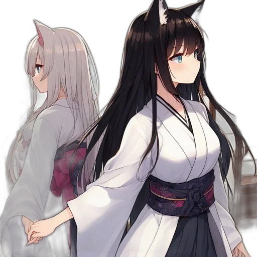 staff, dress, dragon, anime, concept art, fantasy art, pixel art, night transparent PNG cut-out