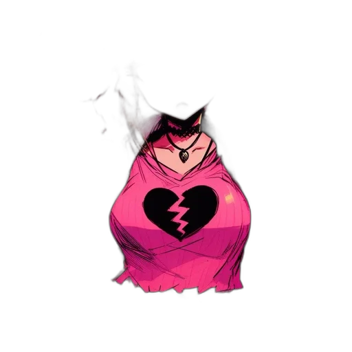 dress, mask, jacket, concept art, comic book art, pixel art, cartoon, animated transparent PNG cut-out