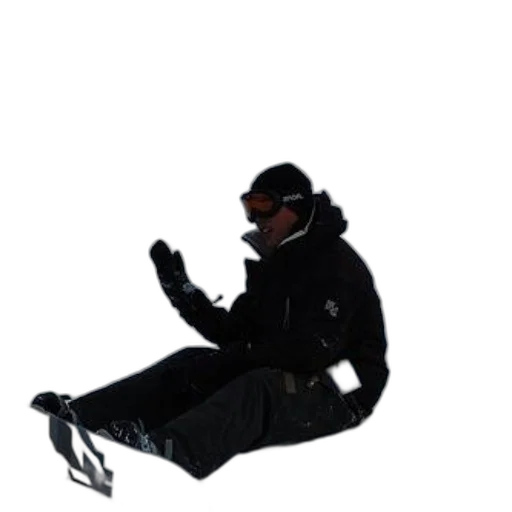 staff, jacket, mask, hat, concept art, 3d render, snowboarder, wearing transparent PNG cut-out