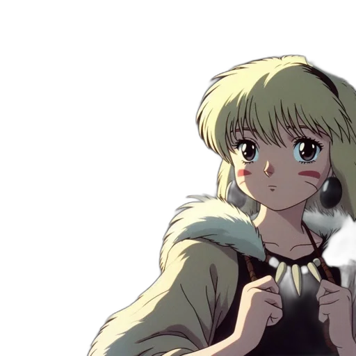 weapon, face, anime, concept art, pixel art, cartoon, green, earth tones transparent PNG cut-out