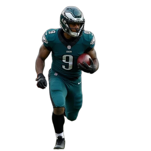 eagles, person, running, against transparent PNG cut-out