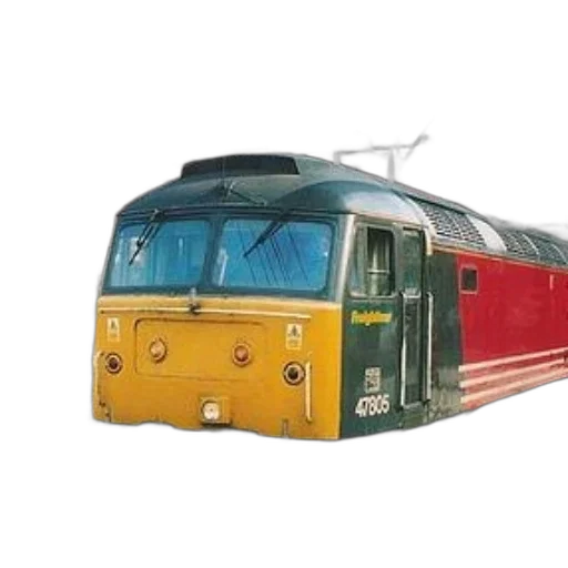 weapon, photorealistic, 3d render, red, yellow, train, number, 47865 transparent PNG cut-out