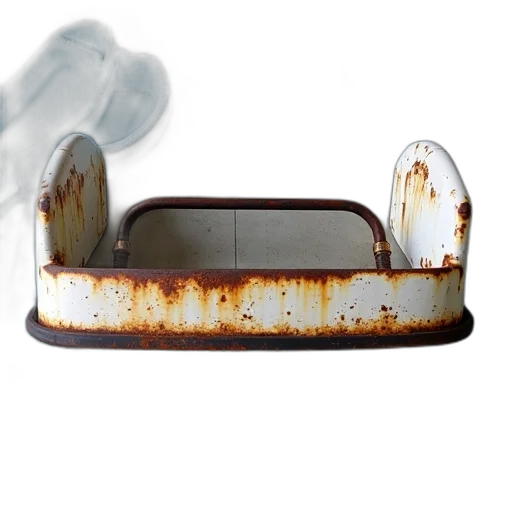 crown, furniture, shoes, jewelry, 3d render, photorealistic, concept art, rusty transparent PNG cut-out