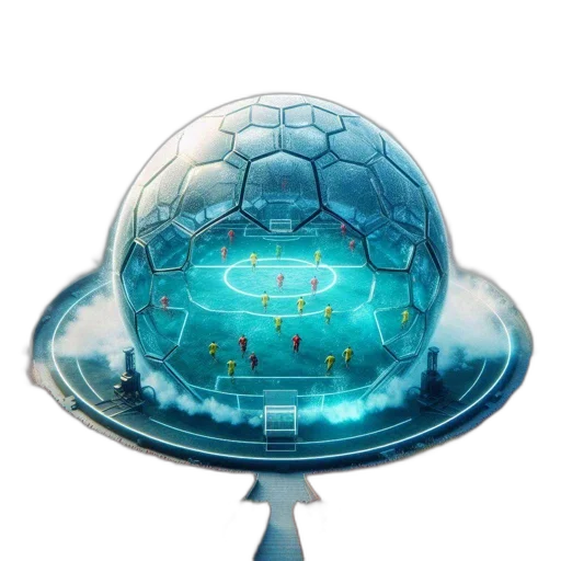 hat, crown, umbrella, robot, concept art, 3d render, cyberpunk, pixel art transparent PNG cut-out