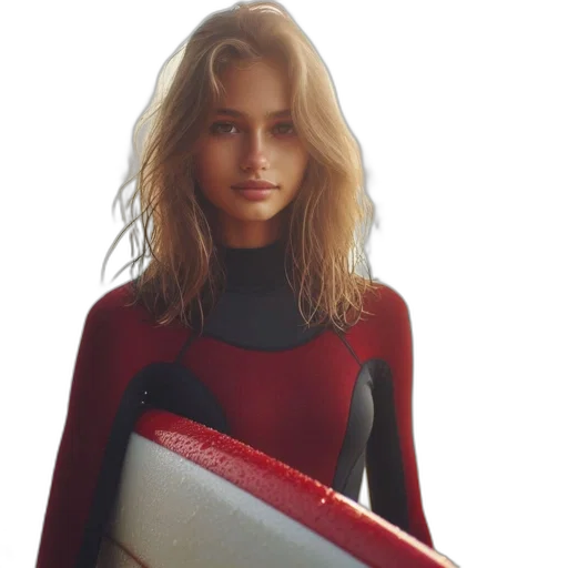 hair, jacket, photorealistic, comic book art, concept art, underwater, red, young transparent PNG cut-out