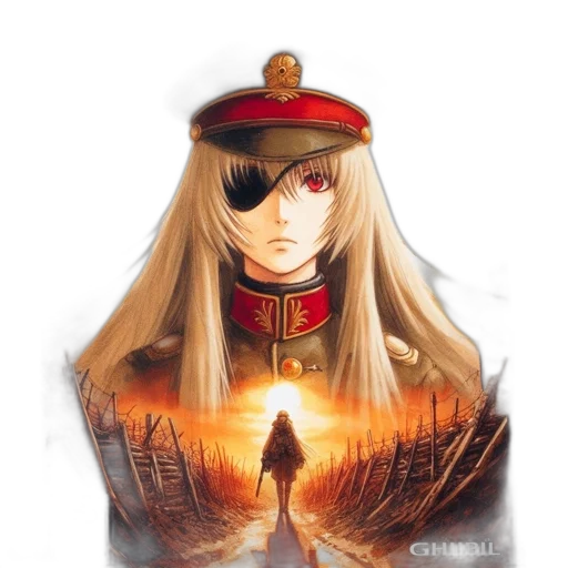 crown, hat, face, weapon, anime, fantasy art, concept art, pixel art transparent PNG cut-out