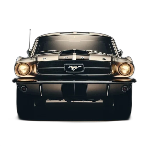 car, face, animal, crown, photorealistic, concept art, 3d render, classic transparent PNG cut-out