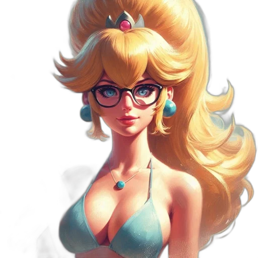 crown, dress, staff, concept art, fantasy art, anime, photorealistic, pastel transparent PNG cut-out