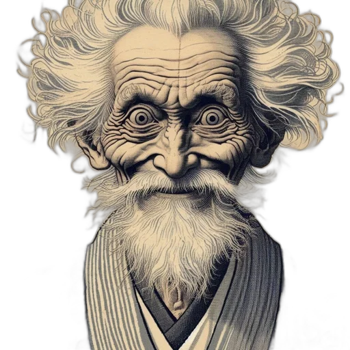 face, mask, hair, creature, photorealistic, concept art, pencil sketch, fantasy art transparent PNG cut-out