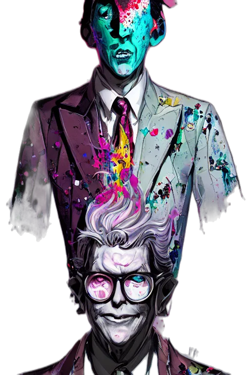 jacket, dress, cyberpunk, concept art transparent PNG cut-out