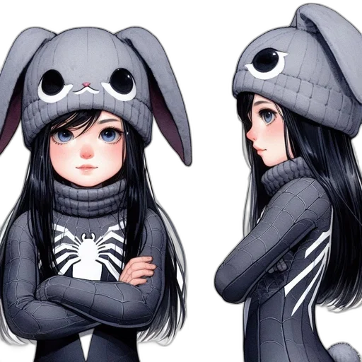 creature, mask, jacket, animal, anime, cartoon, concept art, comic book art transparent PNG cut-out