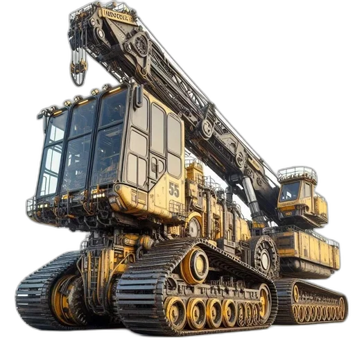 robot, weapon, jewelry, 3d render, concept art, photorealistic, large, yellow transparent PNG cut-out