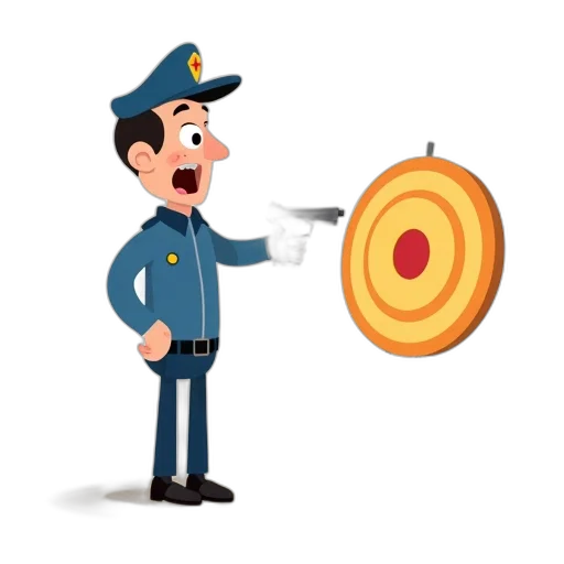 staff, weapon, concept art, cartoon, character, man, blue, uniform transparent PNG cut-out