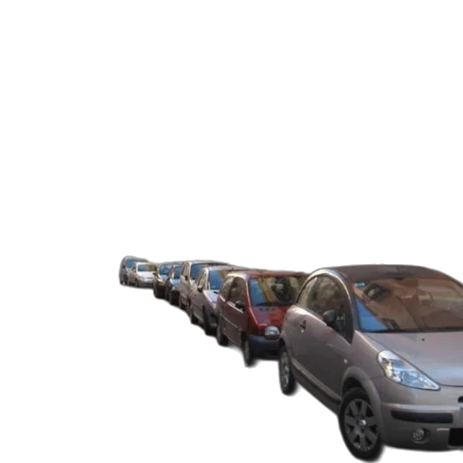 car, robot, weapon, 3d render, concept art, photorealistic, narrow, street transparent PNG cut-out