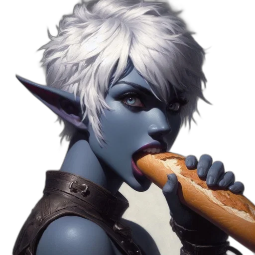 food, staff, weapon, sword, concept art, fantasy art, 3d render, photorealistic transparent PNG cut-out