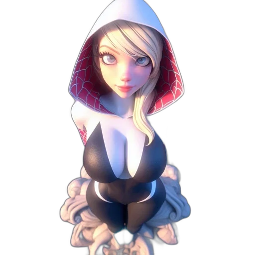 dress, hat, staff, jacket, 3d render, concept art, fantasy art, pixel art transparent PNG cut-out