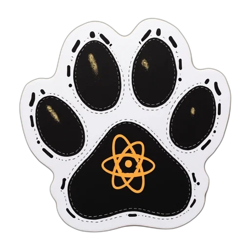animal, paw, atom, symbol transparent PNG cut-out