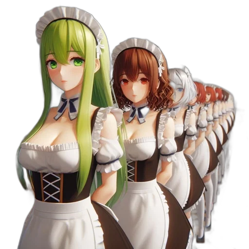 staff, dress, concept art, 3d render, fantasy art, pixel art, lineup, animated transparent PNG cut-out